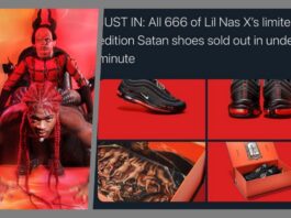 Nike demanda a Lil Nas X por zapatillas satánicas