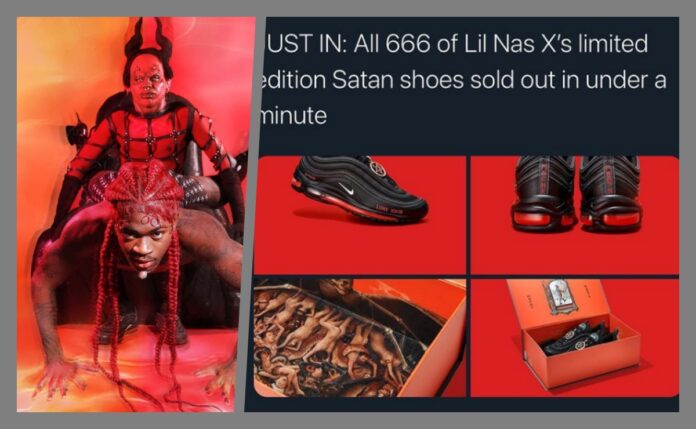 Nike demanda a Lil Nas X por zapatillas satánicas